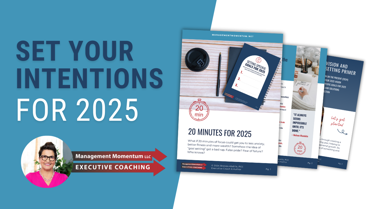 Set your goals for 2025