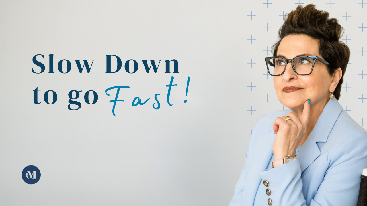 Slow Down to Go Fast: Why Being Busy Doesn't Make You More Effective